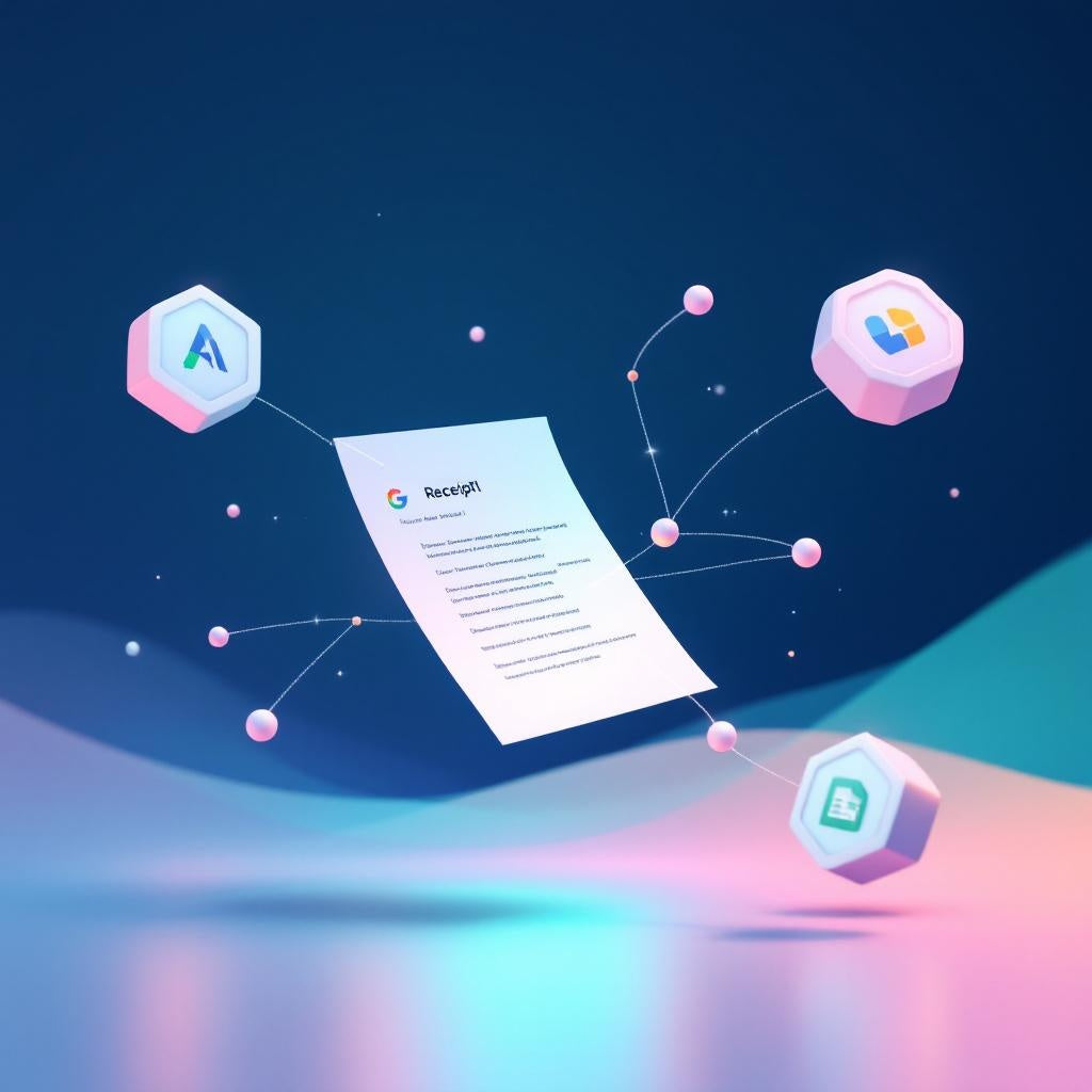Automate Receipt Data to Google Sheets with AI Workflow