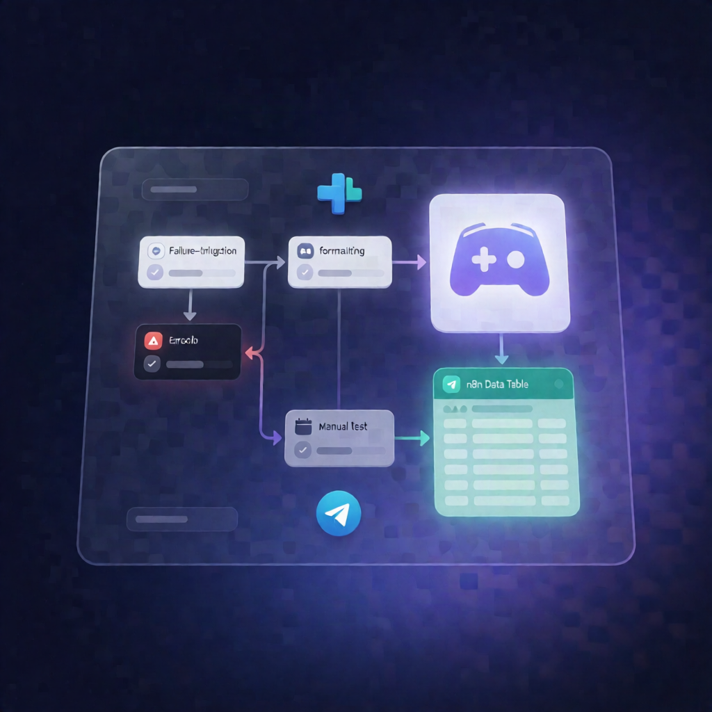 n8n Error Alerts to Discord + Data Table Logging