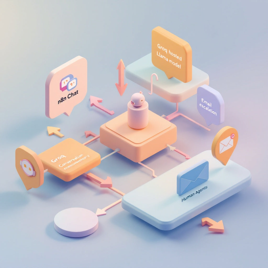 AI Chat Support Workflow with Groq: Automate & Escalate
