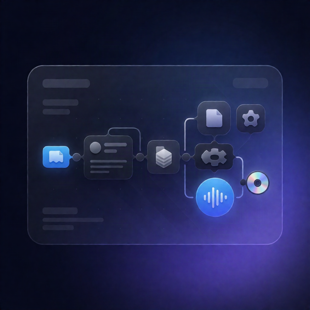 Convert Media URL to MP3 with FFmpeg in n8n Form Workflow