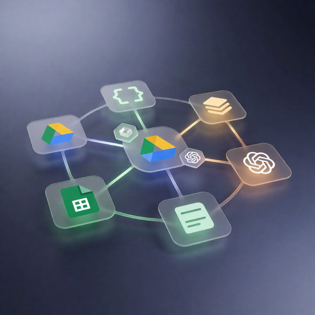 n8n Google Drive OCR & GPT-4o Extract to Google Sheets