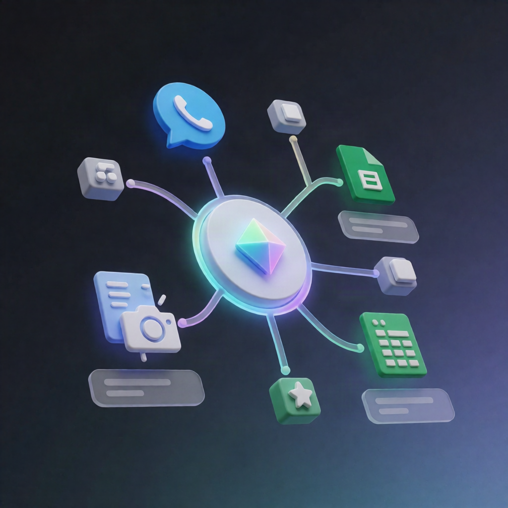 WhatsApp Bill Splitter n8n Workflow: WAHA + Gemini + Sheets