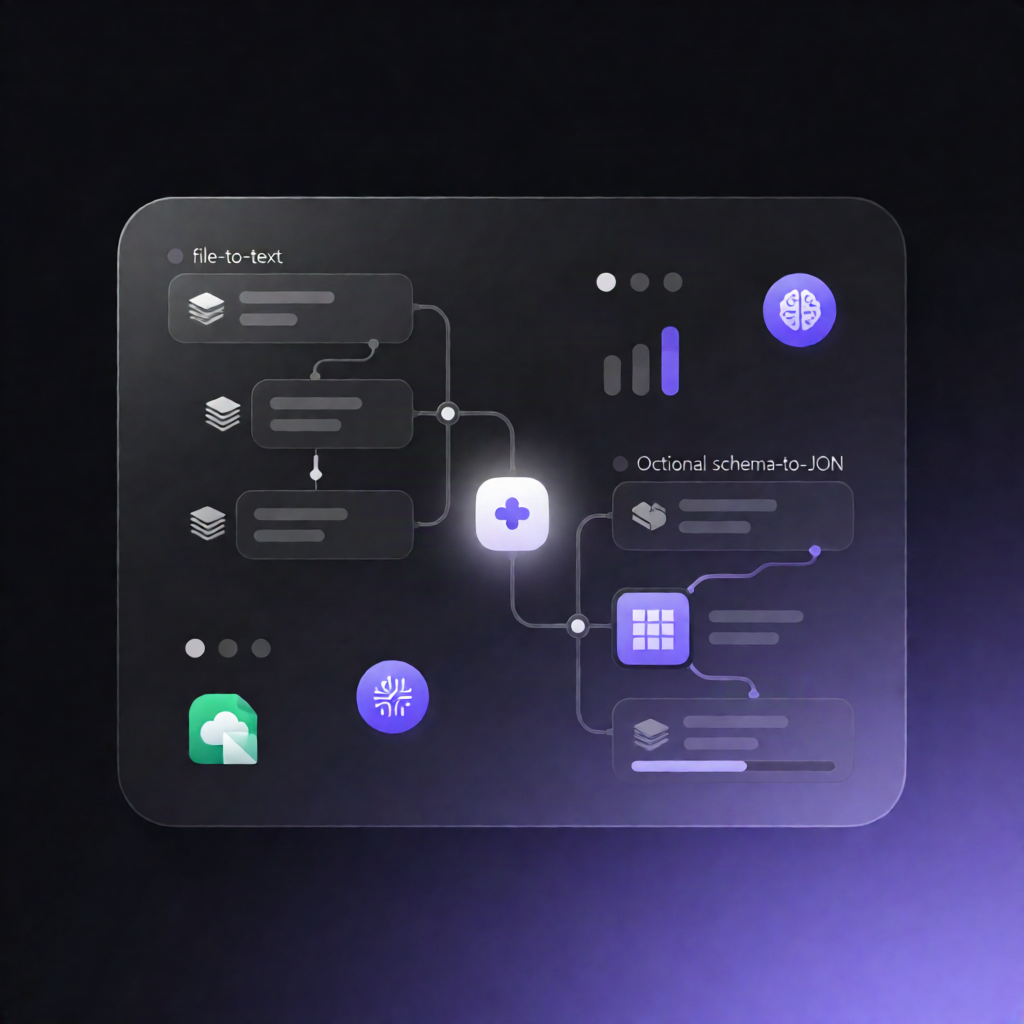 File to JSON Extraction Workflow with Groq & Gemini