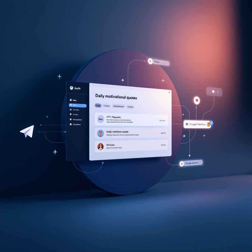Automate Daily Motivational Quotes on Telegram with n8n & Gemini