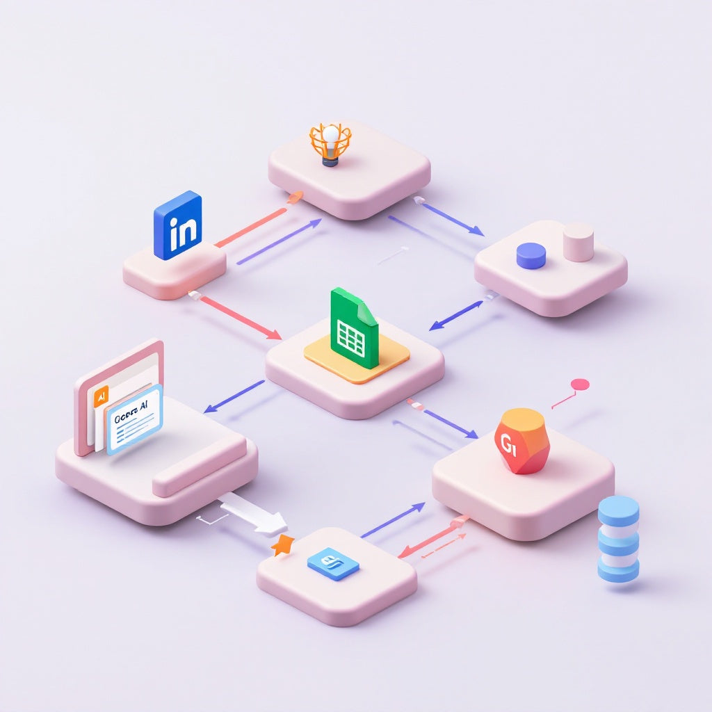Automate LinkedIn to Content Ideas with AI & Google Sheets