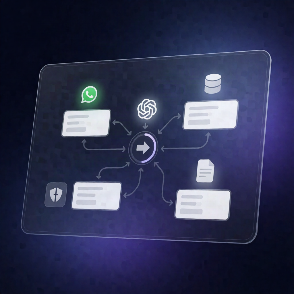 WhatsApp Lab Report Status Automation with OpenAI & Supabase