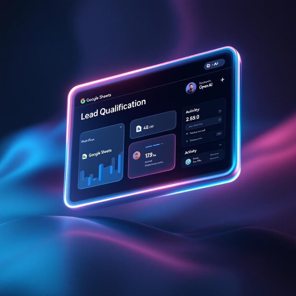 AI-Driven B2B Lead Qualification Workflow for SaaS