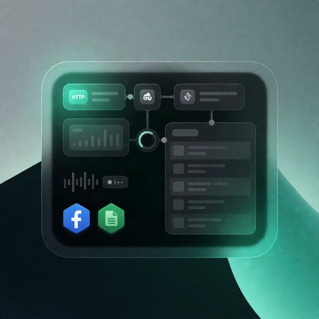Apify Facebook Ad Library Video Hook Transcription to Google Sheets
