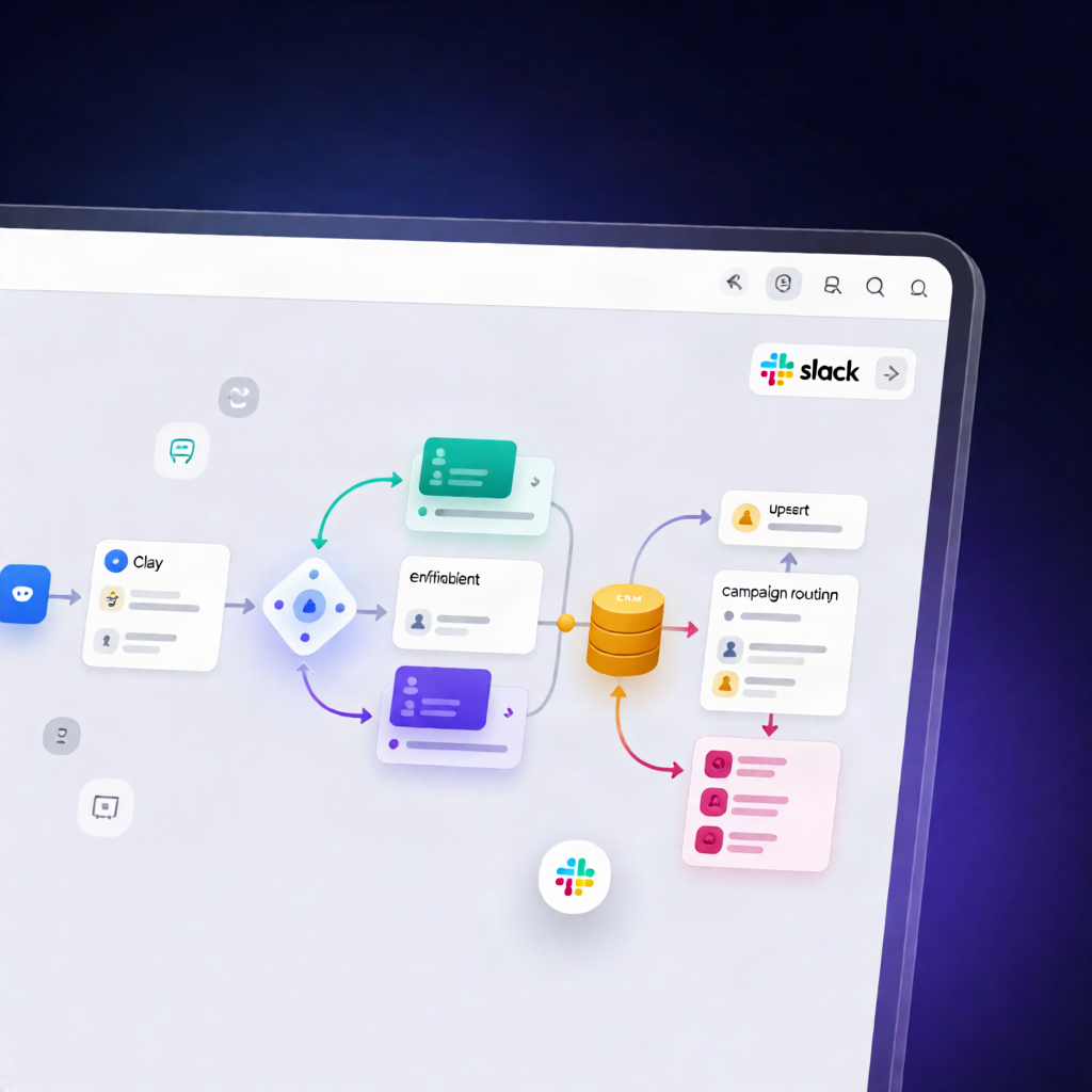 Clay Lead Scoring & Enrichment Workflow to Zoho CRM + Smartlead