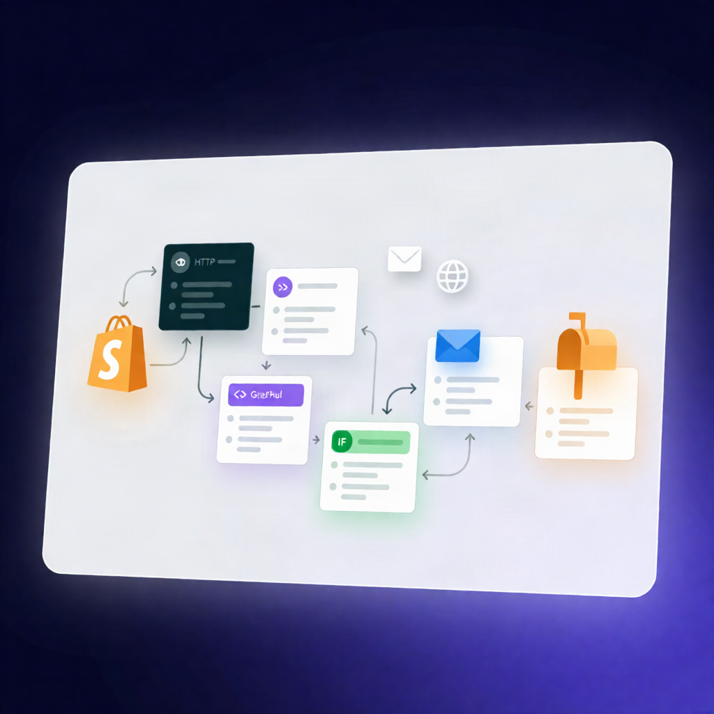 Shopify Wholesale Order Email Alerts via n8n SMTP (GraphQL)