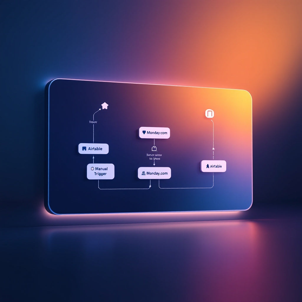 Sync Monday.com Tasks to Airtable: Effortless n8n Workflow