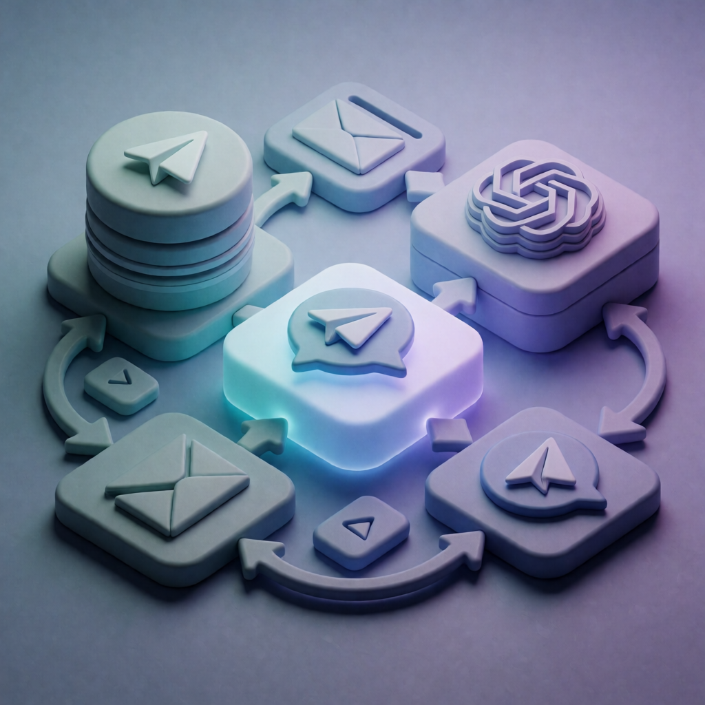Telegram AI Bot Workflow: Supabase Memory + OpenAI