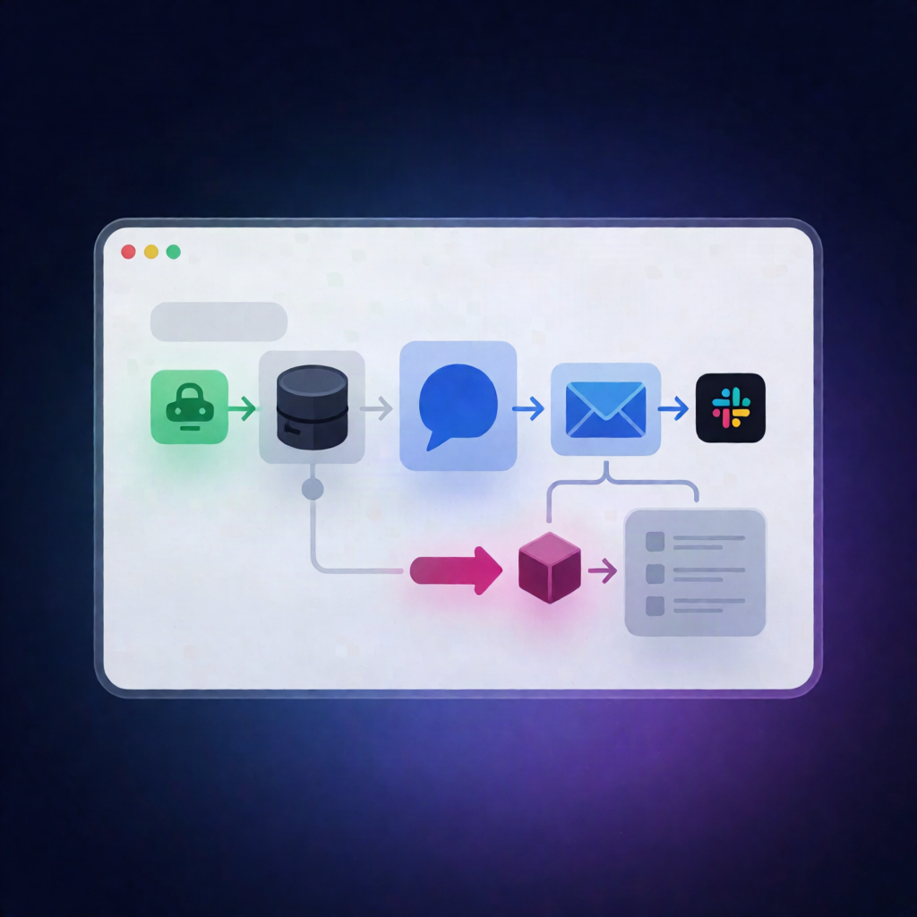 n8n: Slack IT Service Catalog with Postgres Workflows