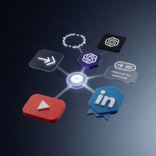 YouTube Transcript to Newsletter & Social Posts (n8n + OpenAI)