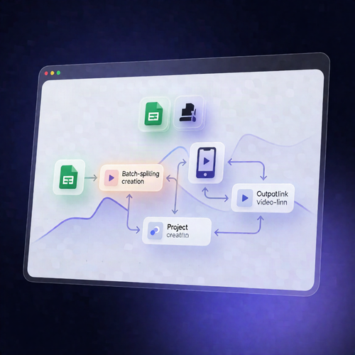 n8n Workflow: Auto Create Hiring Videos from Google Sheets with Zvid