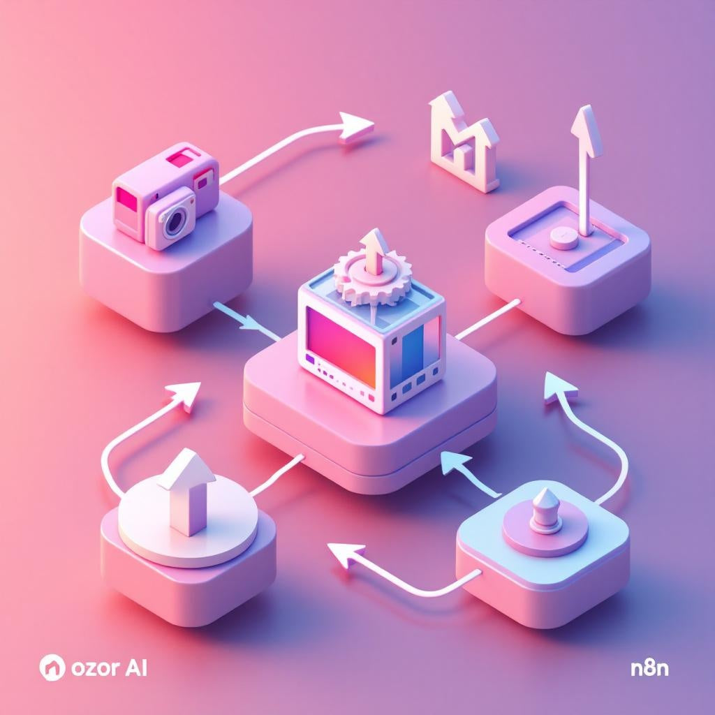 Automate AI Video Creation & Upload with Ozor AI Workflow