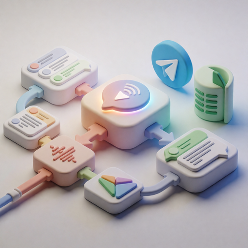 n8n Telegram Bot: Transcribe Voice Notes with Palatine Speech