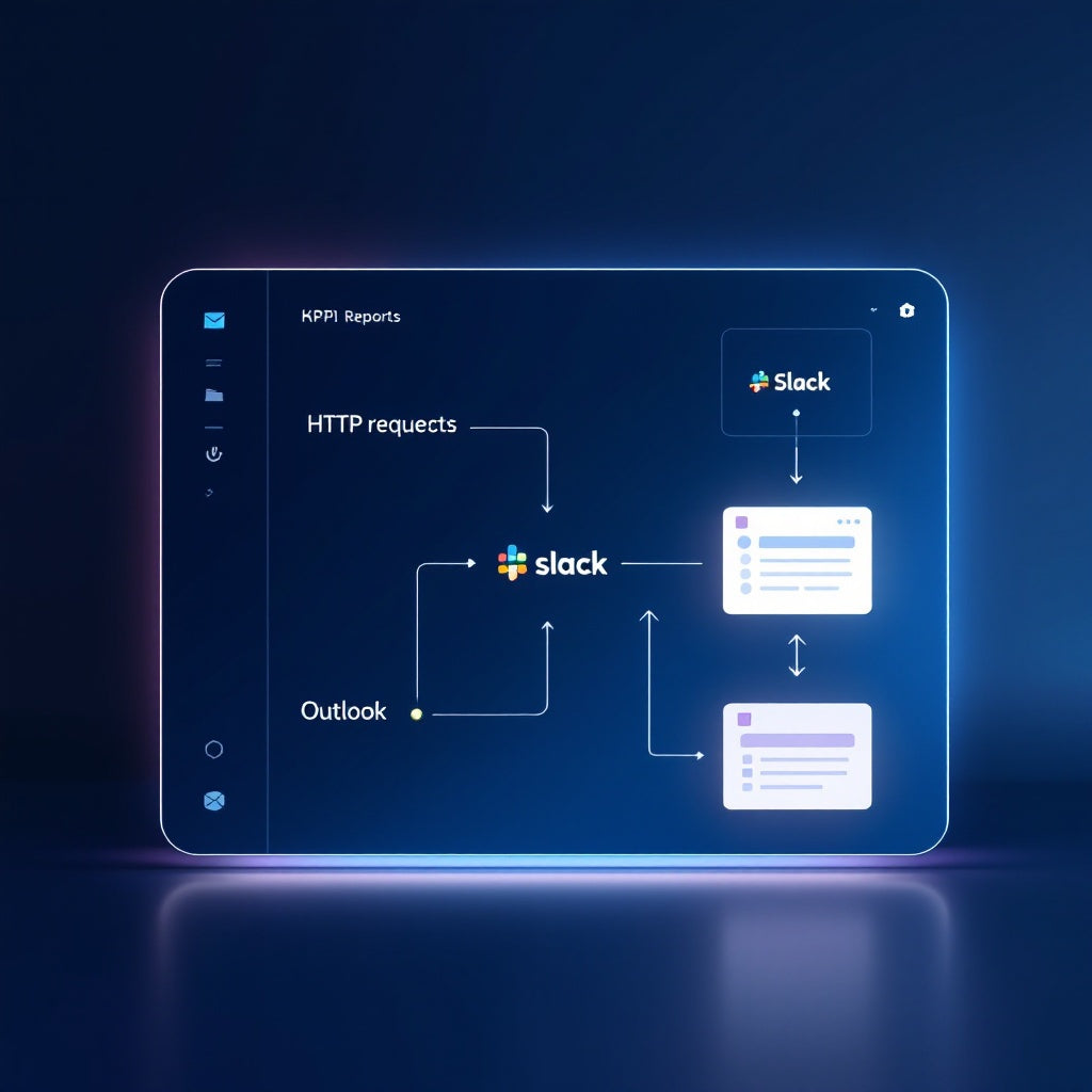 Automate Daily KPI Reports with Slack & Outlook Integration
