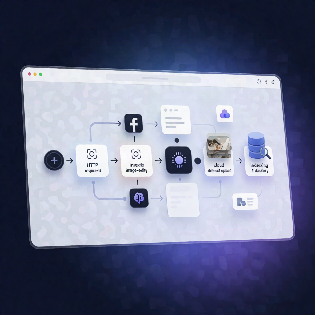 n8n Workflow: Object-Based Image Search with Cloudflare AI