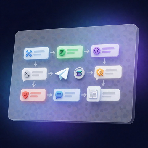 n8n Solana Token Alerts: DexScreener, RugCheck & Telegram