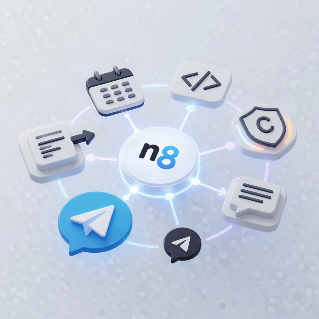 n8n SSL Expiry Alert Workflow to Telegram (Public API)