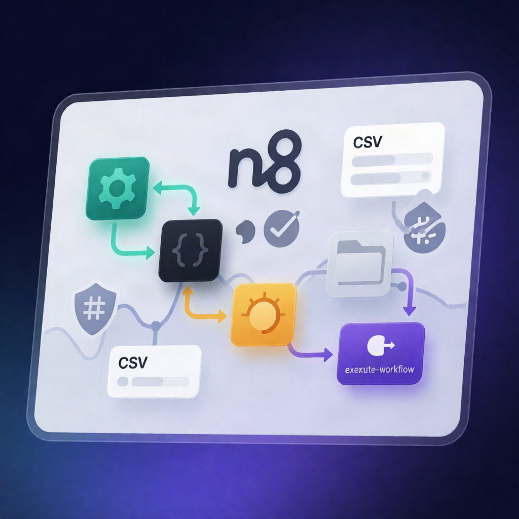 n8n Workflow: Verify AI File Ops with SHA256 & CSV Logs