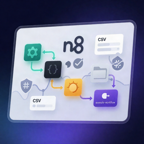 n8n Workflow: Verify AI File Ops with SHA256 & CSV Logs