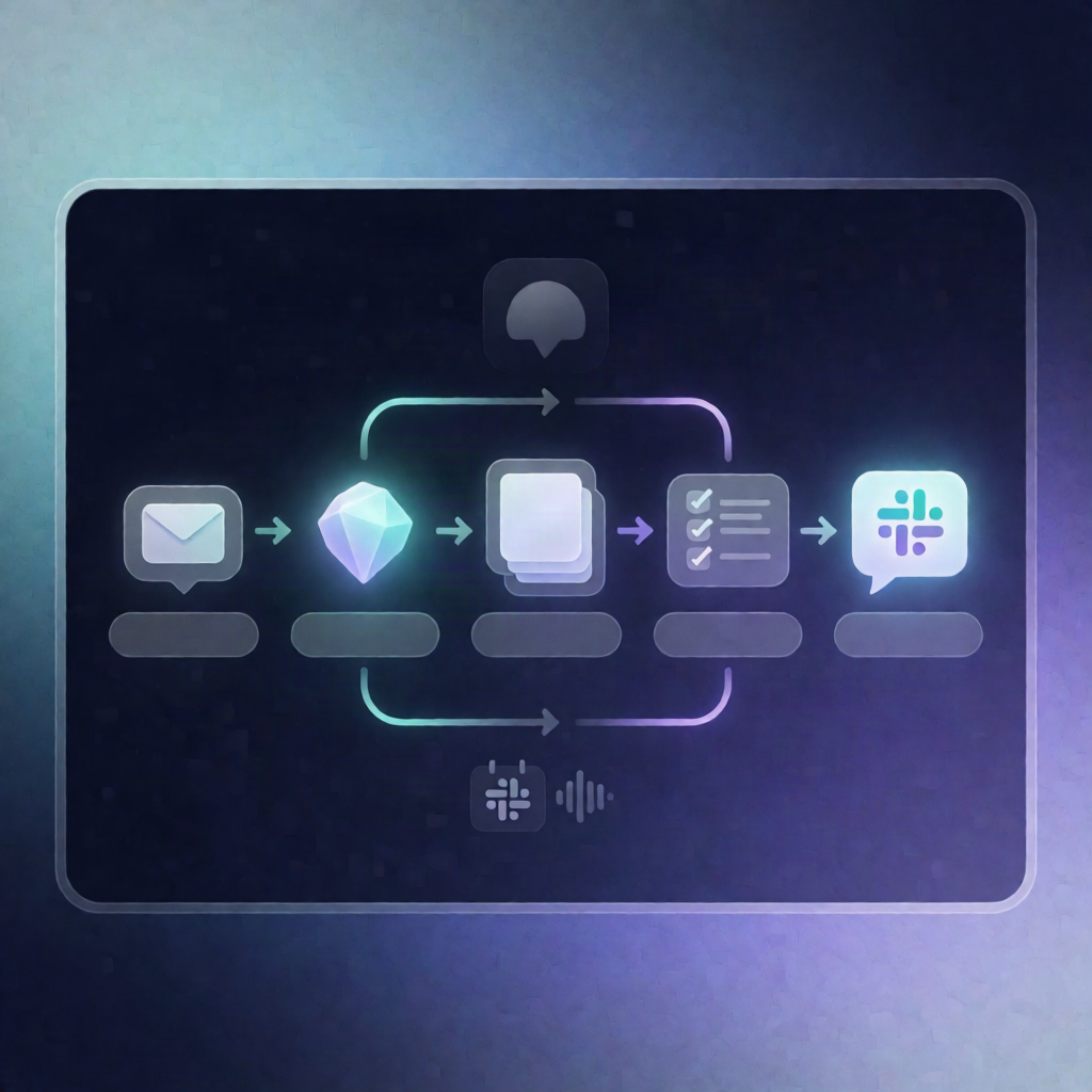 Create Monday.com Tasks from Fireflies Transcripts with Gemini & Slack
