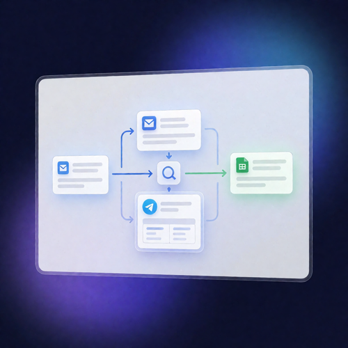 n8n TradingView Signal Extractor: Gmail to Telegram & Sheets