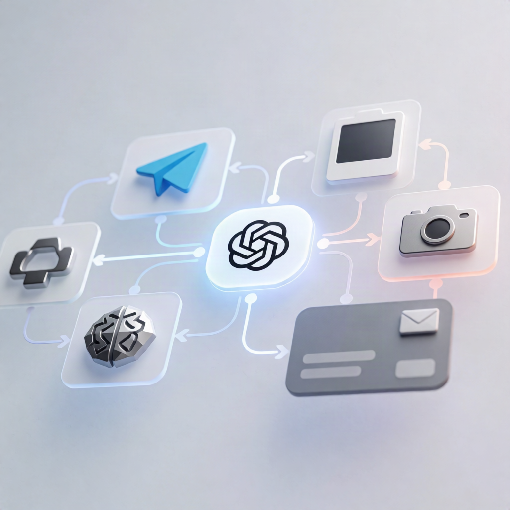 Telegram Business Card OCR to Google Contacts (Mistral + OpenAI) | n8n