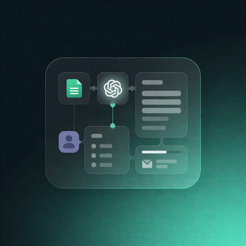 n8n Workflow: Google Sheets Leads → OpenAI Review-Ready Email Drafts