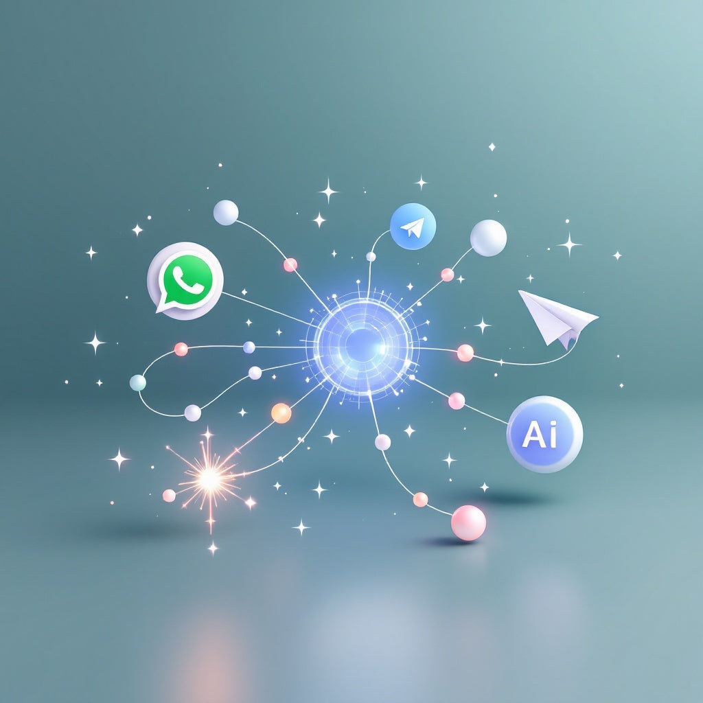 AI Clinic Workflow: WhatsApp & Telegram Automation