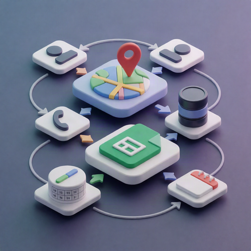 Audit Google Maps Branch Listings with HasData & Google Sheets