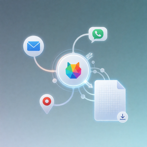 n8n Workflow: Apify Google Maps Scrape to CSV Leads