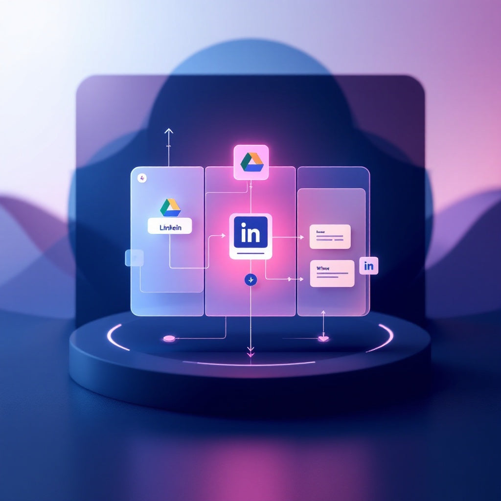 Automate LinkedIn Posts with Google Drive & Gemini Vision