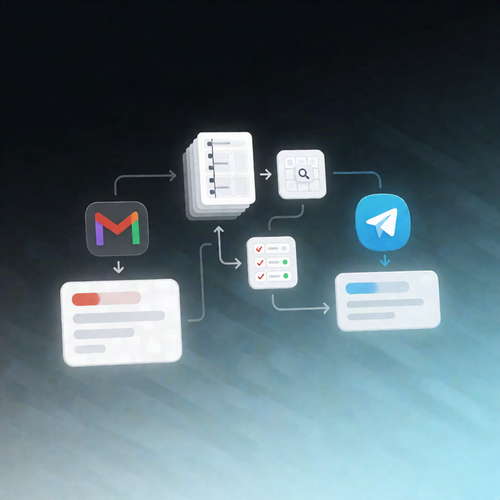 Monthly On-Page SEO Audit n8n Workflow: Gmail + Telegram Reports