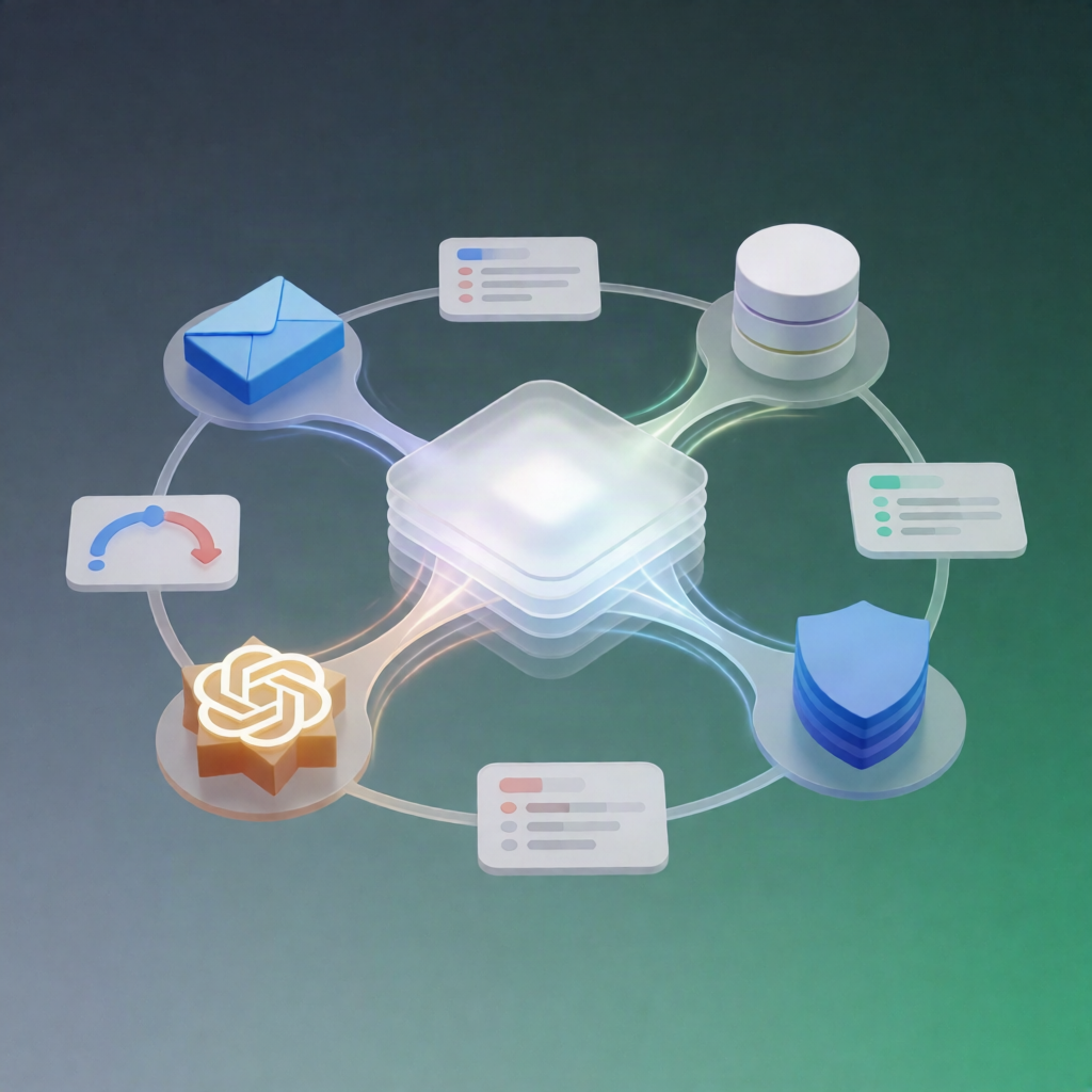 n8n AI Agent Governance: OpenAI, pgvector Postgres & Gmail