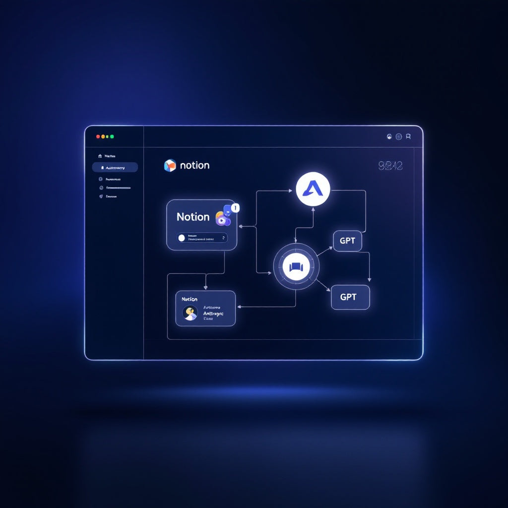 Custom AI Assistant for Notion Databases - n8n Workflow