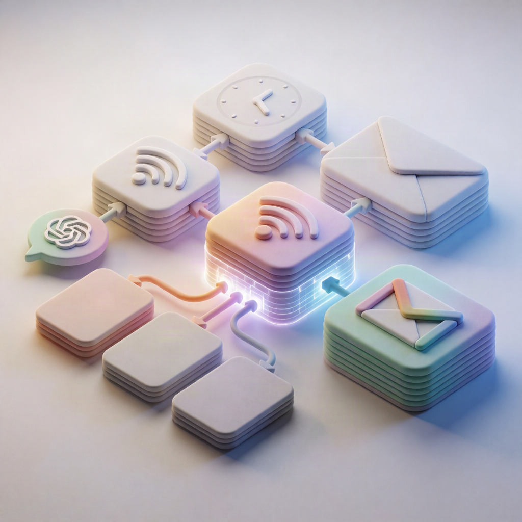 Daily AI RSS News Digest n8n Workflow (OpenAI + Email)
