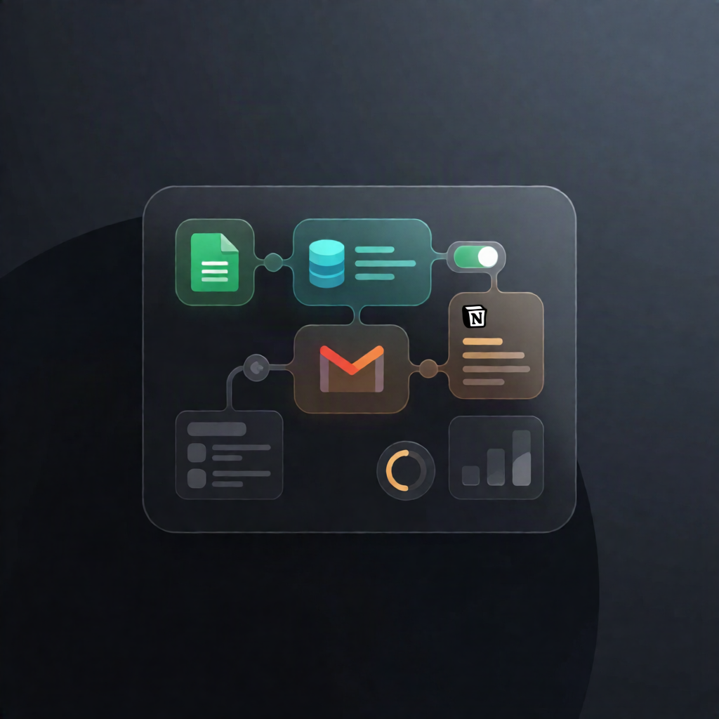 n8n Workflow: Sync Google Sheets Applicants to Notion + Gmail