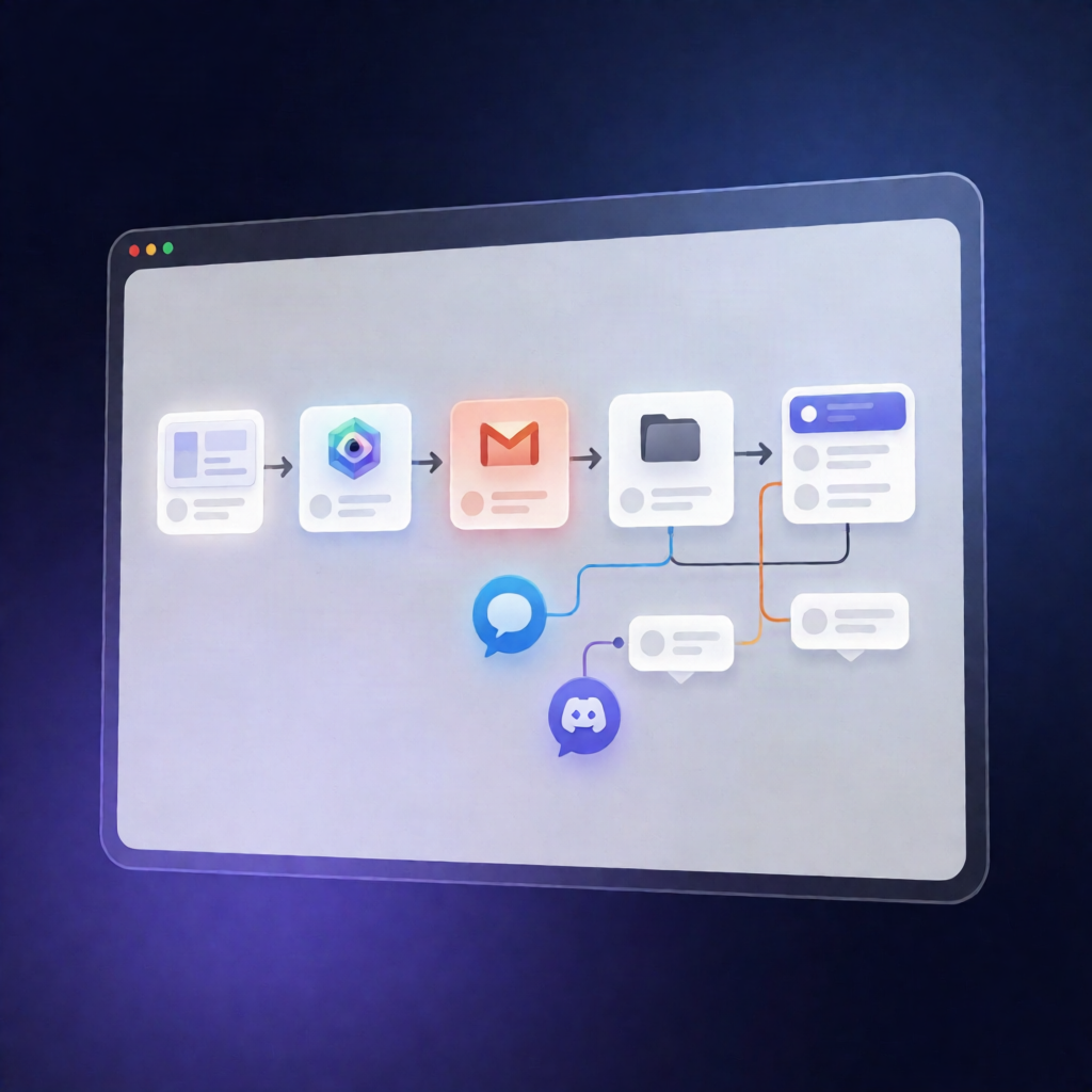 n8n: Business Card OCR to Gmail Drafts (Drive + Gemini + Slack)
