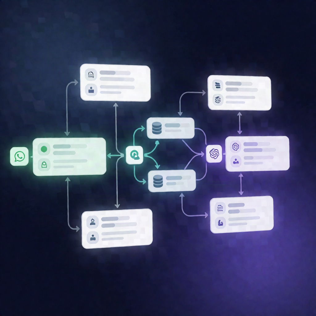 WhatsApp Memory-Aware Chatbot Workflow (n8n + OpenRouter GPT-4.1)