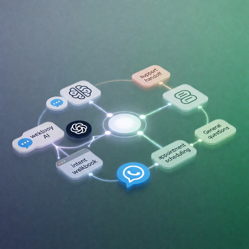 Route WhatsApp Intents with LiveConnect & GPT-4o-mini in n8n