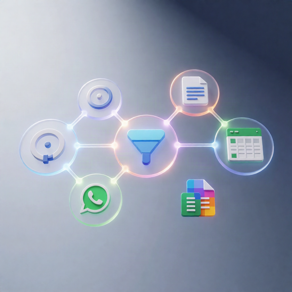 Capture Website Leads to Google Sheets via Webhook Validation