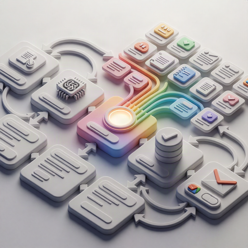 n8n Workflow: Create 15 Podcast Assets with OpenAI, Notion & Gmail