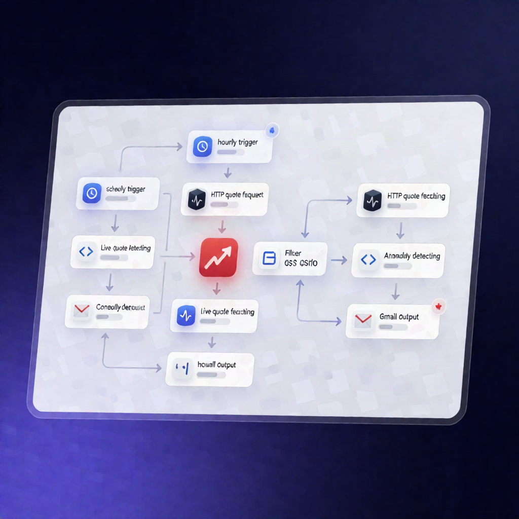 n8n Workflow: Finnhub Stock Anomaly Alerts via Gmail