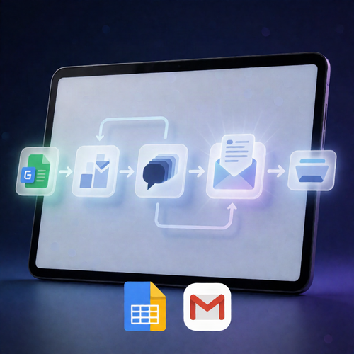 Weekly KPI Email Report: Google Sheets + Gemini + Gmail (n8n)