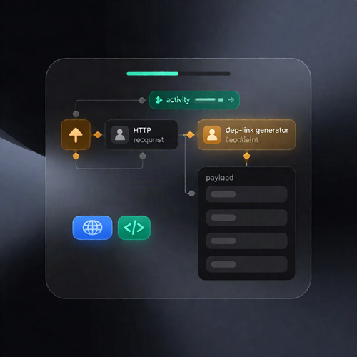 OmniGIF Deep Link Generator for n8n Workflows & Notifications