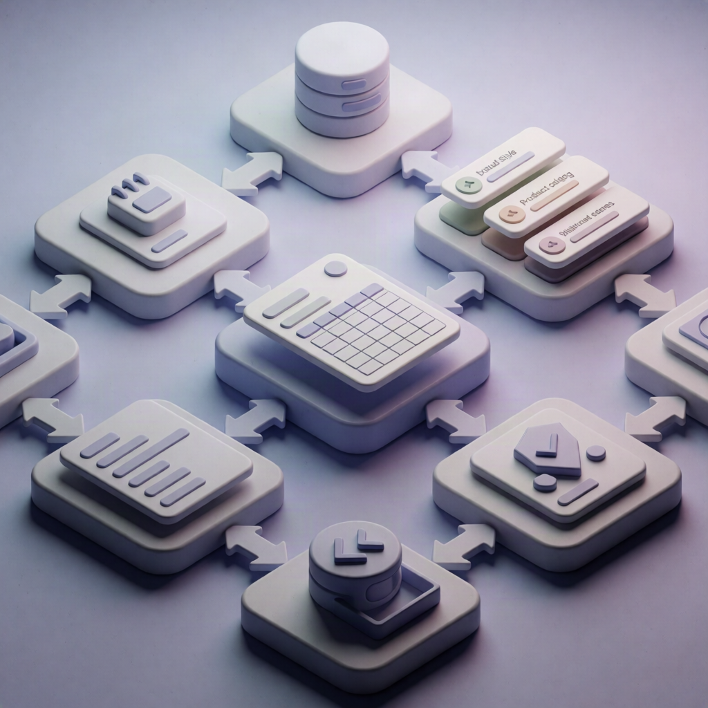 n8n Workflow: Product Image Creative Brief Matrix from JSON to CSV