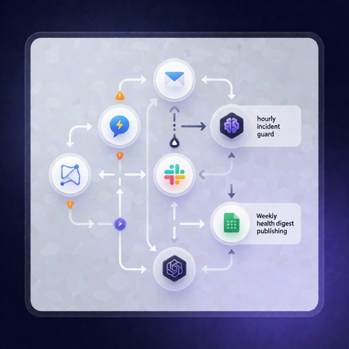 Monitor n8n Incidents: Slack + Gmail Alerts, OpenAI Spend, Sheets